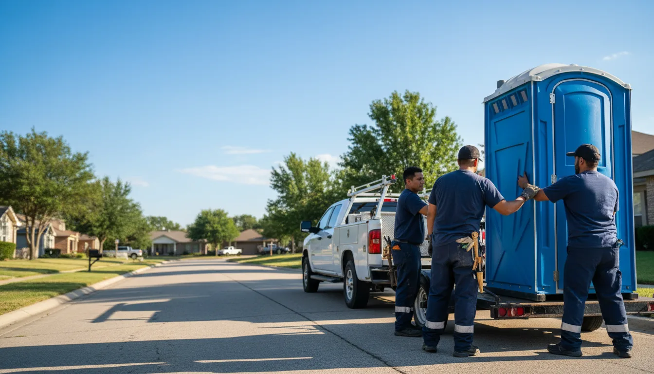 Portable Toilet Rental in Bellflower, IL near me